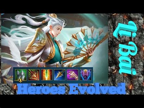 Heroes Evolved Li Bai By Kiyori Ranked Gameplay YouTube