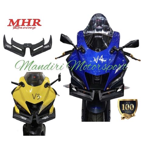 Jual Wingled Winglet Motor Yamaha R V R V Model Gp Plastik Abs