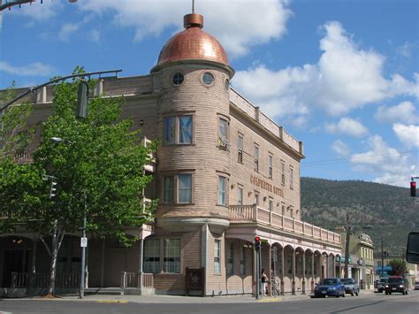 Coldwater Hotel Merritt Bc The Distinctive Outline Of Th Flickr