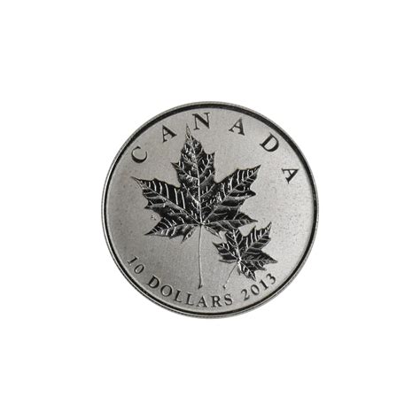 Silberm Nze Unze Maple Leaf Kanada Dollars Silber