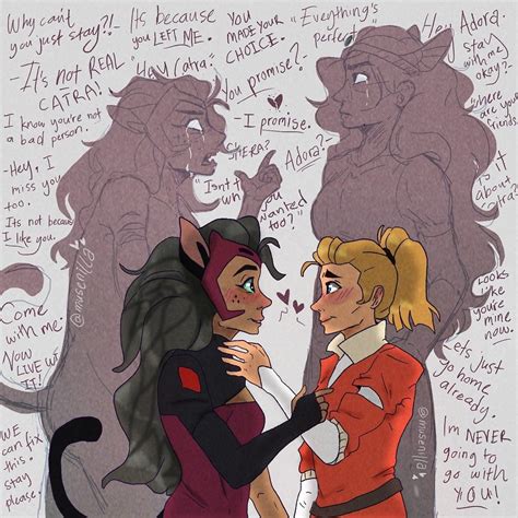 Muse On Twitter She Ra Princess Of Power Catradora Fanart She Ra