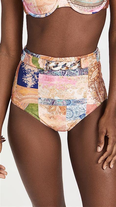 Zimmermann Anneke Chain Link Bikini Bottoms Shopbop