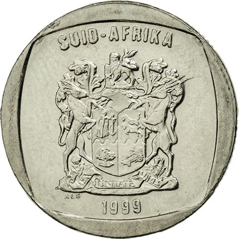 One Rand 1999 Coin From South Africa Online Coin Club