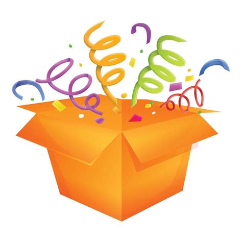 Birthday Gift Box Icon Cartoon Style Vector Art At Vecteezy