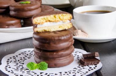 Домашнее печенье Чоко Пай рецепт с фото пошагово - 1000.menu