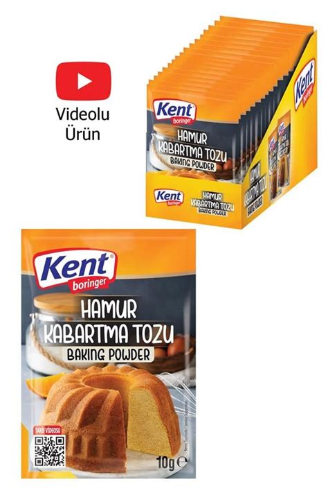 Kent Boringer 10g 36 Adet Hamur Kabartma Tozu