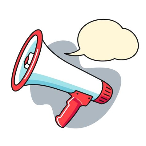 Premium Vector Megaphone Illustration