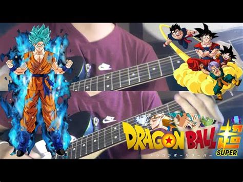 Dragon Ball Super OP 1 Chouzetsu Dynamic Guitar Cover YouTube