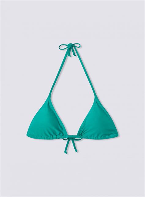 Reggiseno Bikini Laccetti Multiway Verde Smeraldo Acquista Online Terranova