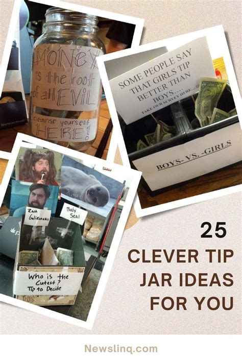 Here Are Some Clever Tip Jar Ideas For You Clever Hacks Some People