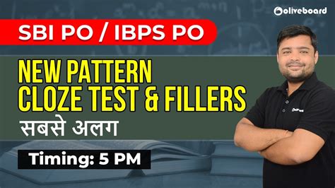 Sbi Po Ibps Po New Pattern Cloze Test And Fillers