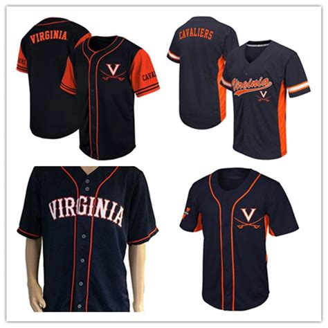 2020 Custom Virginia Cavaliers Ncaa College Baseball Jersey Mens Womens