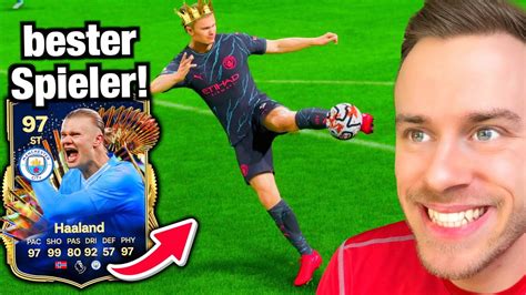 Er Erling Haaland Der Beste Spieler In Fc Tots Karte Youtube