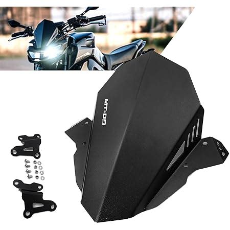 Amazon NEW 2021 2022 Windshield Windscreen For YAMAHA MT 09 MT09