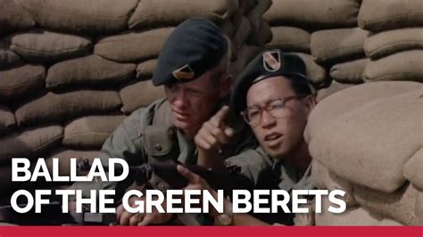 The Ballad Of The Green Berets Youtube