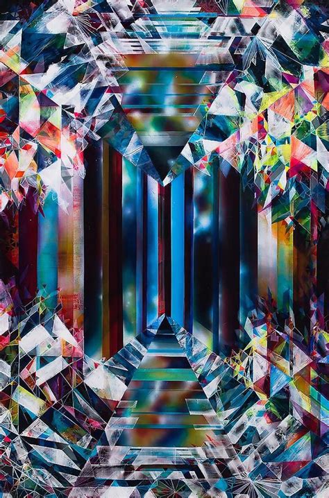 Dichroic Glass Installations By Chris Wood Reflect Light In A Rainbow