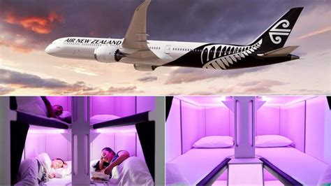 Air New Zealand Lancia Skynest Le Capsule Letto Per L Economy Businessmobility Travel