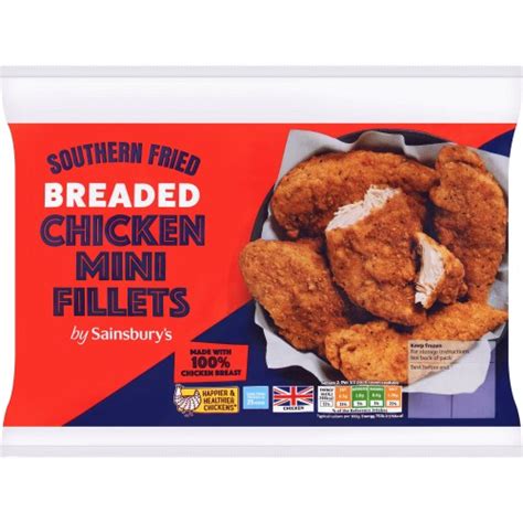 Sainsburys Southern Fried Chicken Mini Fillets 300g Compare Prices