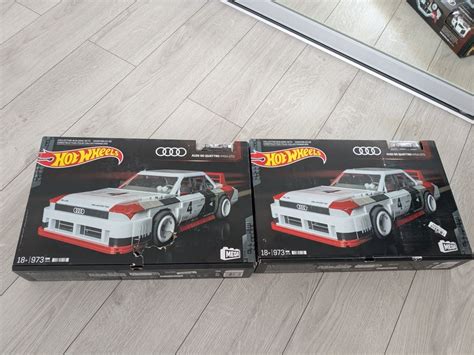 Mega Hot Wheels Audi Quattro Imsa Gto Hry Lego