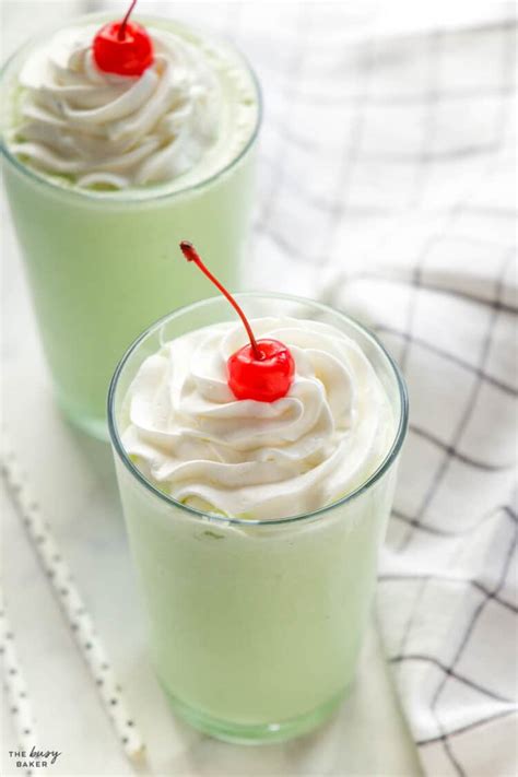 Shamrock Shake The Busy Baker