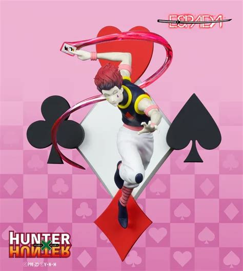 New Hisoka Figurine 18th Scale Espada Art Rhunterxhunter