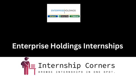 Enterprise Internship 2024 Enterprise Jobs Internship Corners