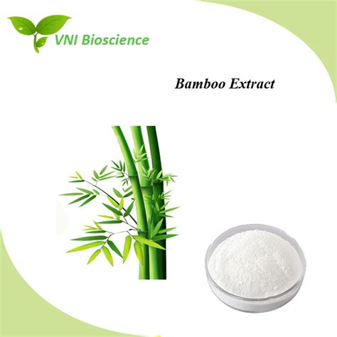 Kosher Halal Certified Natural Silicon Bamboo Extract China