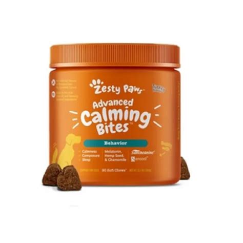 Zesty Paws Advanced Calming Bites With Melatonin 90ct Lazada Ph