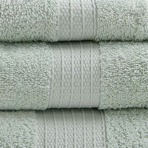 Madison Park 6 Piece Organic Cotton Towel Set Bed Bath Beyond In