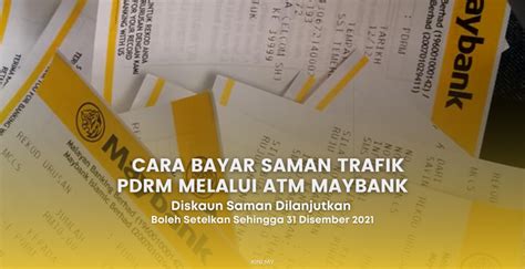 Diskaun Saman Trafik Dilanjutkan Sehingga Disember Ini Cara