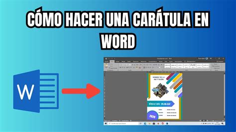 Como Insertar Una Caratula En Word Image To U