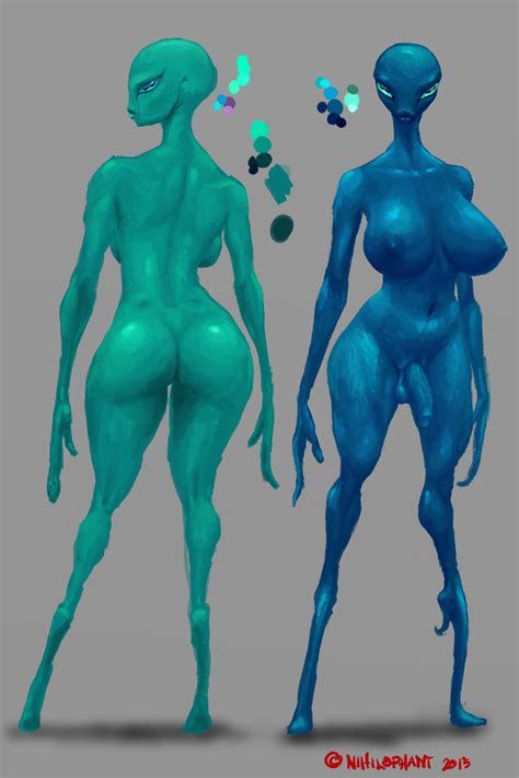 Green And Blue Futa By KATAKLYXM Hentai Foundry