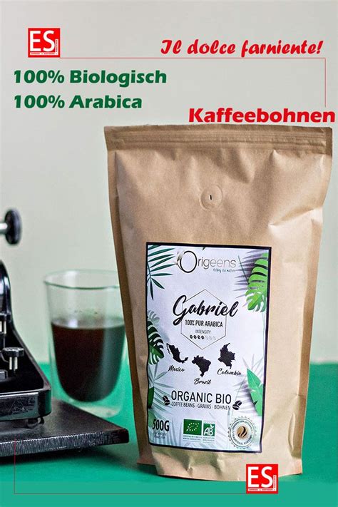 Bio Kaffeebohnen Arabica Arabica Coffee Beans Gabriel Intense