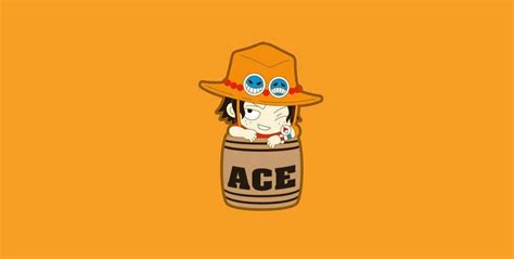 Download One Piece Ace Chibi Artwork Wallpaper