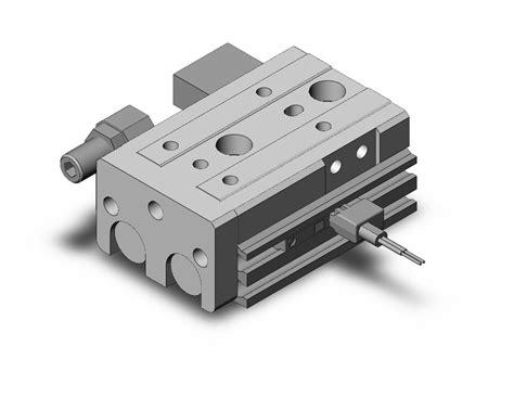 SMC MXQ8 10AS M9BVLS 8mm Mxq Dbl Act Auto Sw MXQ GUIDED CYL