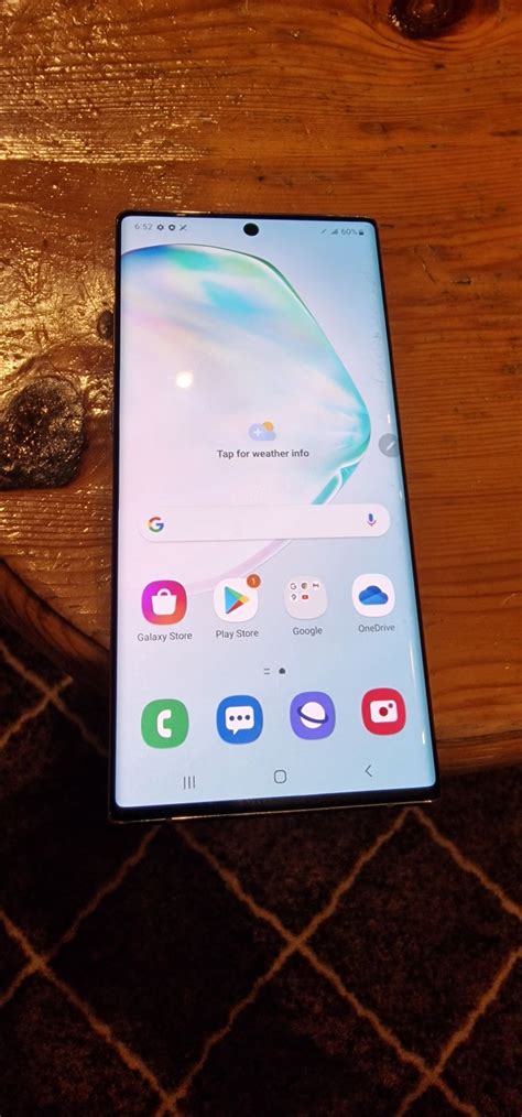 Samsung Galaxy Note 10 Plus Aura Glow 256 GB 12 Gb Ram Snapdragon US