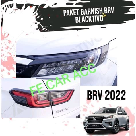 Jual PAKET GARNISH LIST LAMPU DEPAN BELAKANG ALL NEW BRV 2022 2023