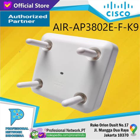 Promo Cisco Aironet 3800 Series Access Point [air Ap3802e F K9] Cicil 0 3x Jakarta Pusat