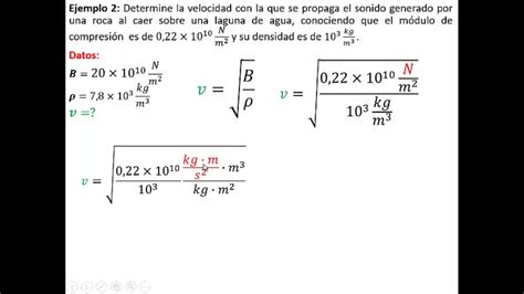 Velocidad Del Sonido En Los Líquidos Youtube