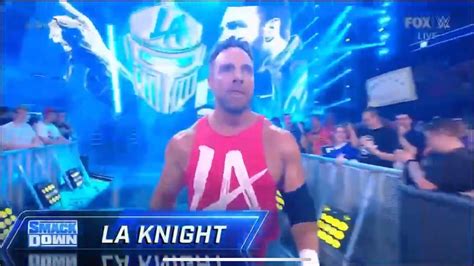 LA Knight Entrance With New Theme WWE Smackdown 16 June 2023 YouTube