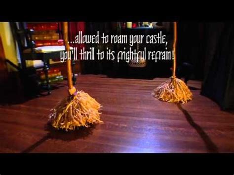 Self Propelled Dancing Witch S Broom Grandin Road YouTube Witch