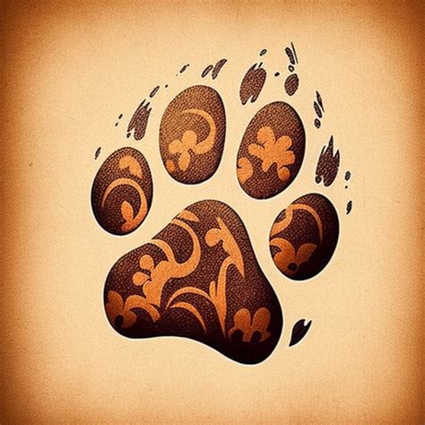 55 Cute Paw Print Tattoo Ideas - TattooClue.com