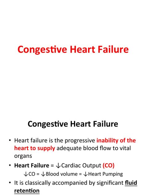 Congestive Heart Failure PDF | PDF | Heart Failure | Heart 