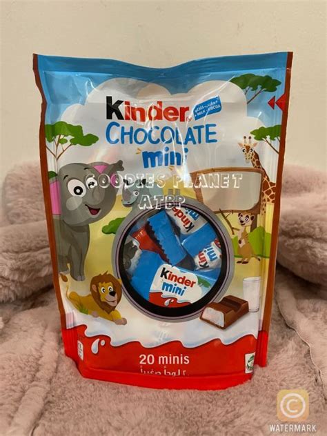 Kinder Mini Chocolate Pouch 20 Minis 120g Lazada Ph