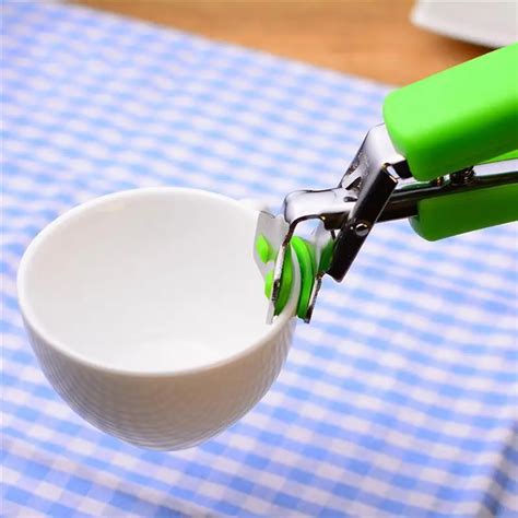 Hot Plate Tong Bowl Pan Clamp Dish Gripper Clamp Holder Random Color Not Sold In Stores
