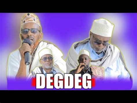 DEGDEG Beesha Ciidagale Oo Hadda Dagaal Ku Dhawaaqday YouTube