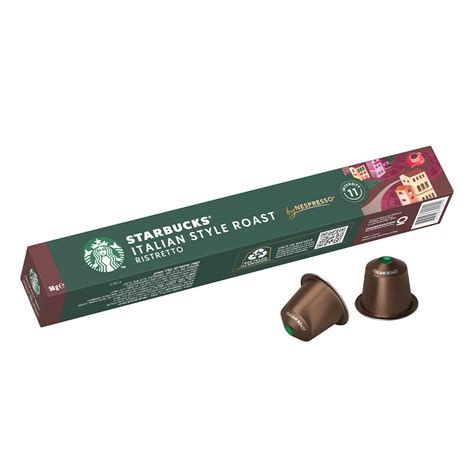 Starbucks Italian Style Roast Espresso 10 Nespresso Kapszulák 1 849