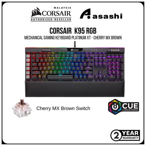 Corsair K Rgb Platinum Xt Mechanical Gaming Keyboard Cherry Mx