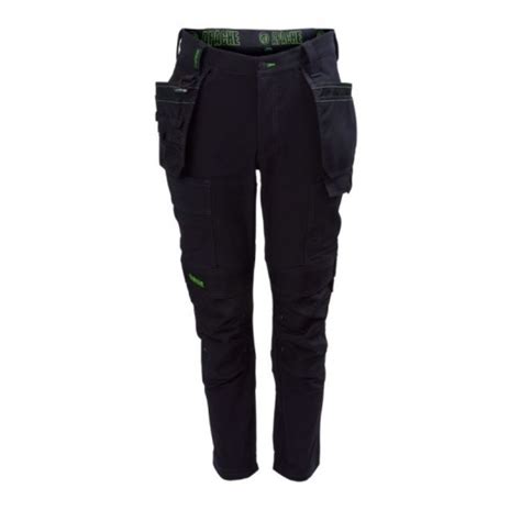 Apache Calgary Stretch Work Trousers (Bk) - Workwear.co.uk