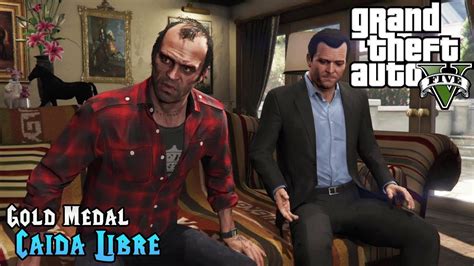 Gta Caida Libre Gold Medal Walkthrough Youtube